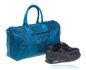 Preview: Sport- & Reisetasche (blau/petrol Vintage-Leder)