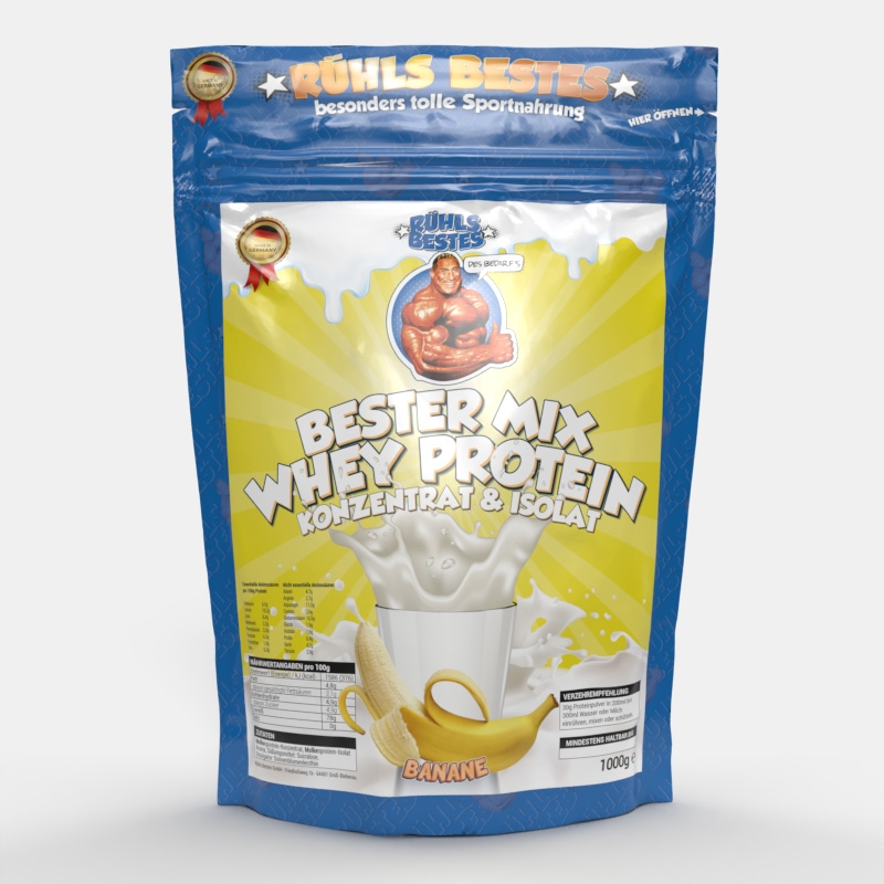 Bester Mix Whey Protein Banane