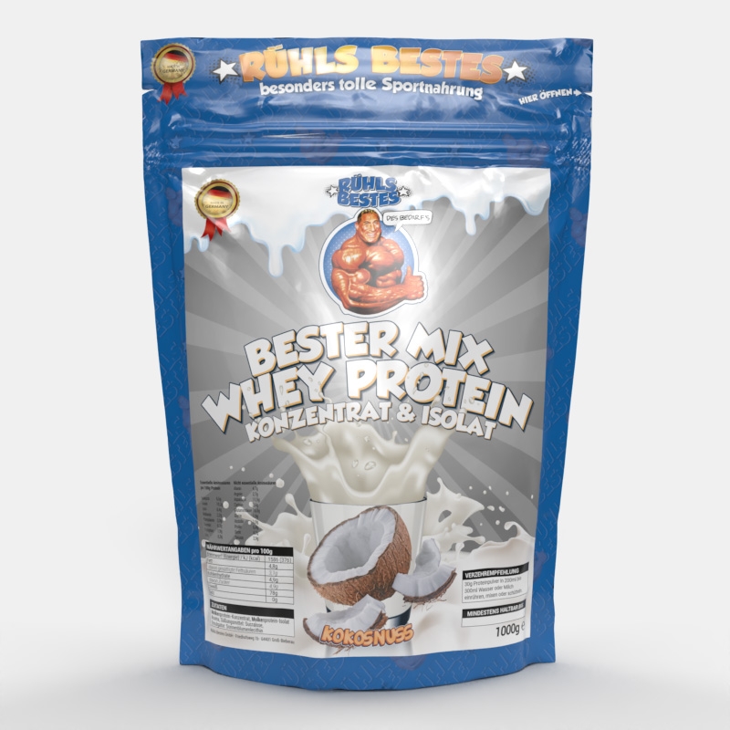 Bester Mix Whey Protein [Konzentrat + Isolat] (1kg)