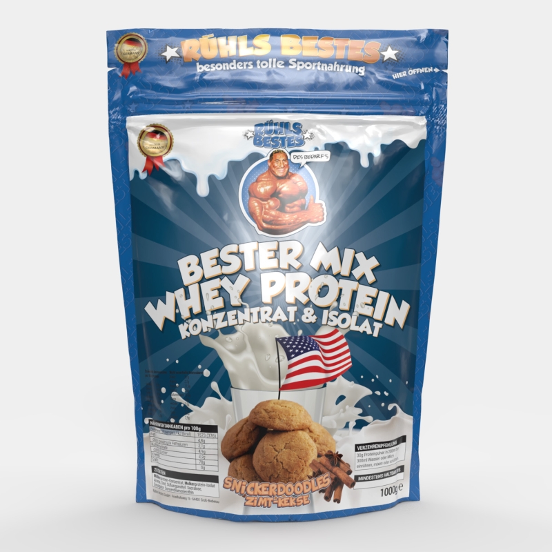 Bester Mix Protein Snickerdoodles Zimt-Kekse