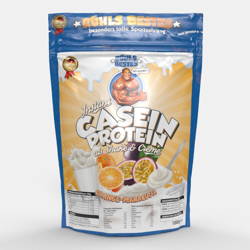 Casein-Protein Orange-Maracuja