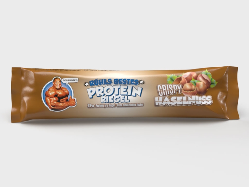 Protein-Riegel Crispy-Haselnuss