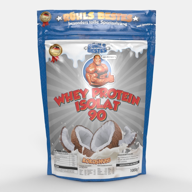 Whey Protein Isolat 90 - Kokos