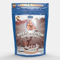 GRATIS: Whey Protein Konzentrat (500g) - Milchschokolade