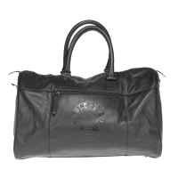 Sport- & Reisetasche (schwarzes Leder)